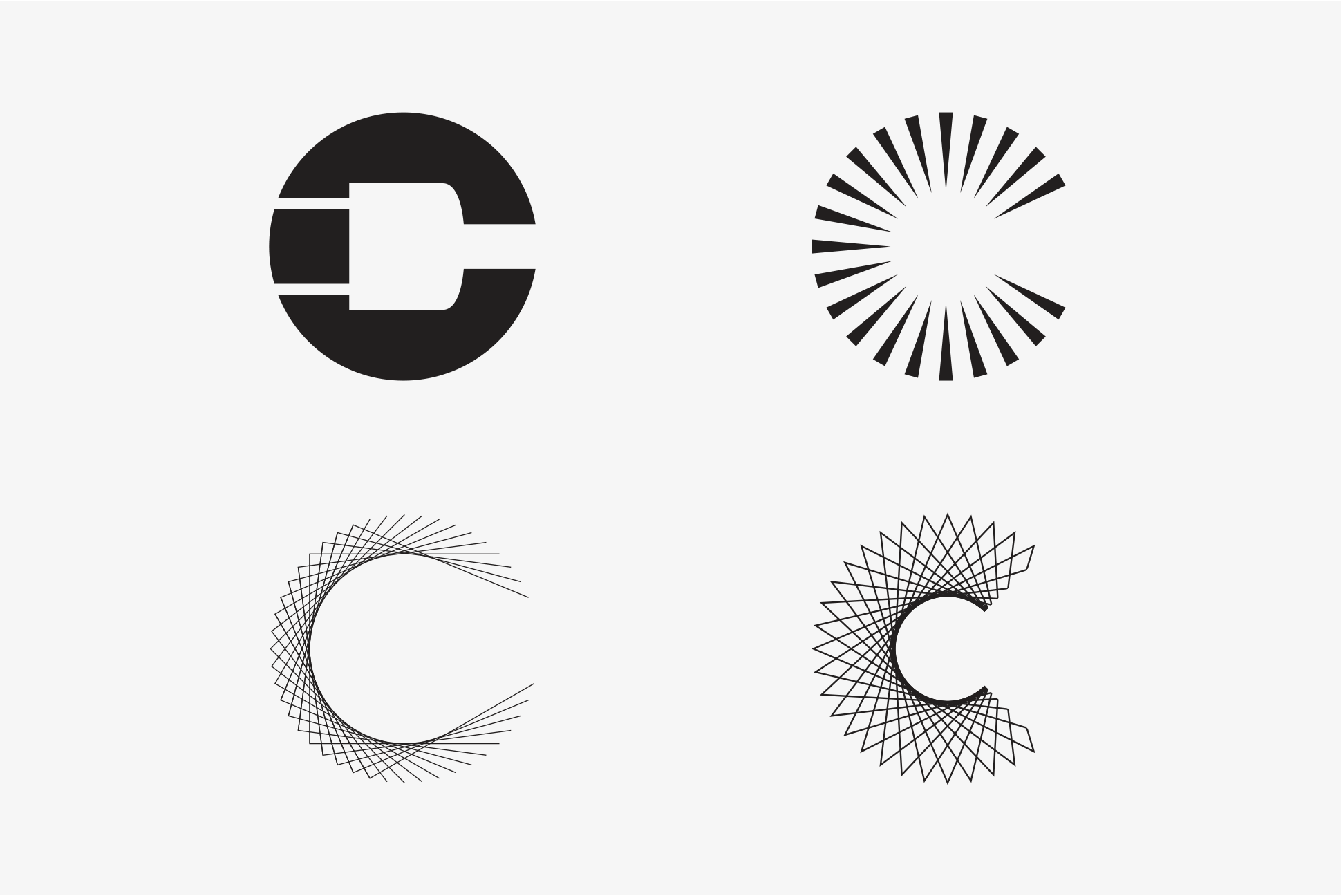 Choice logo sketches