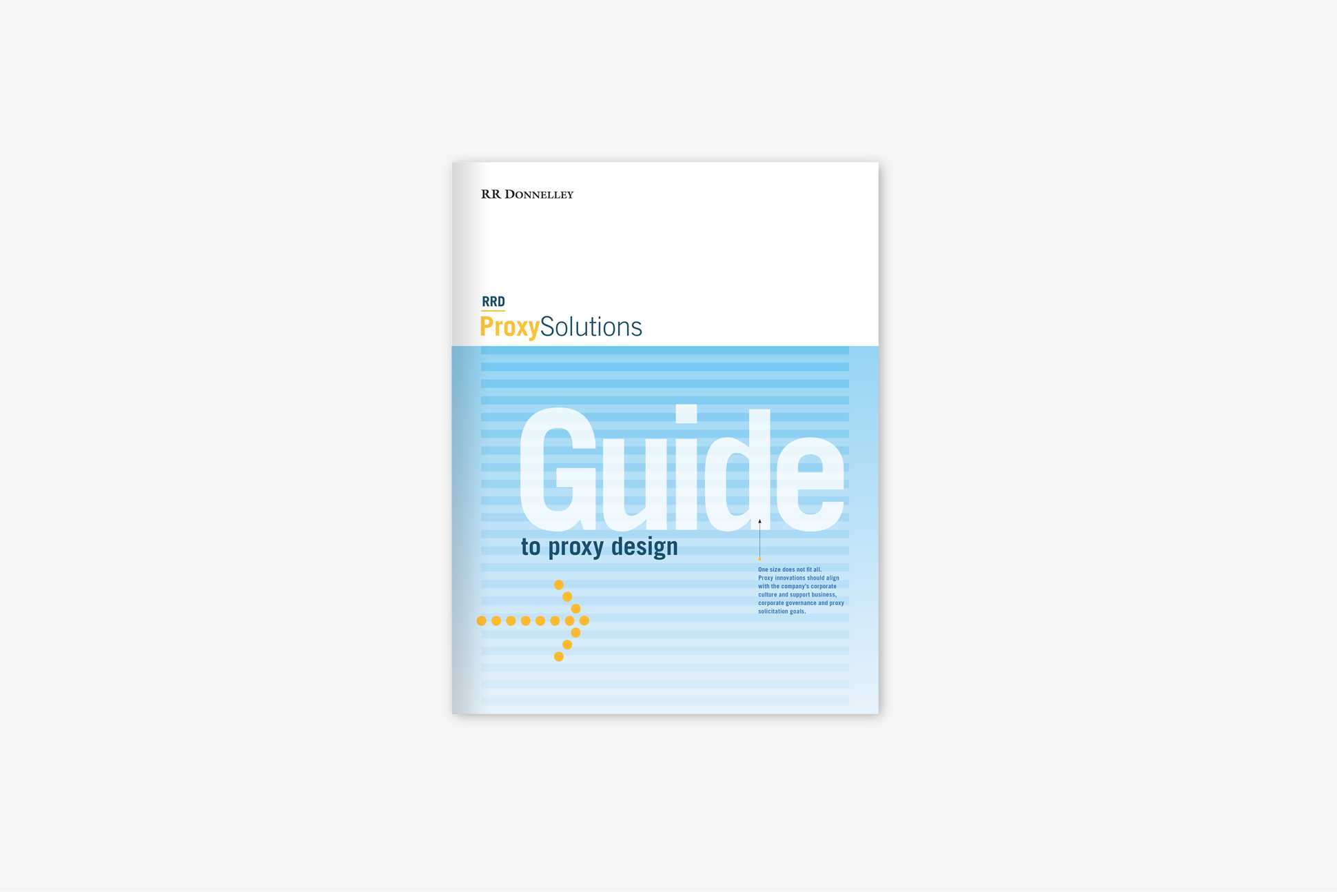 RR Donnelley Guide to Proxy Design